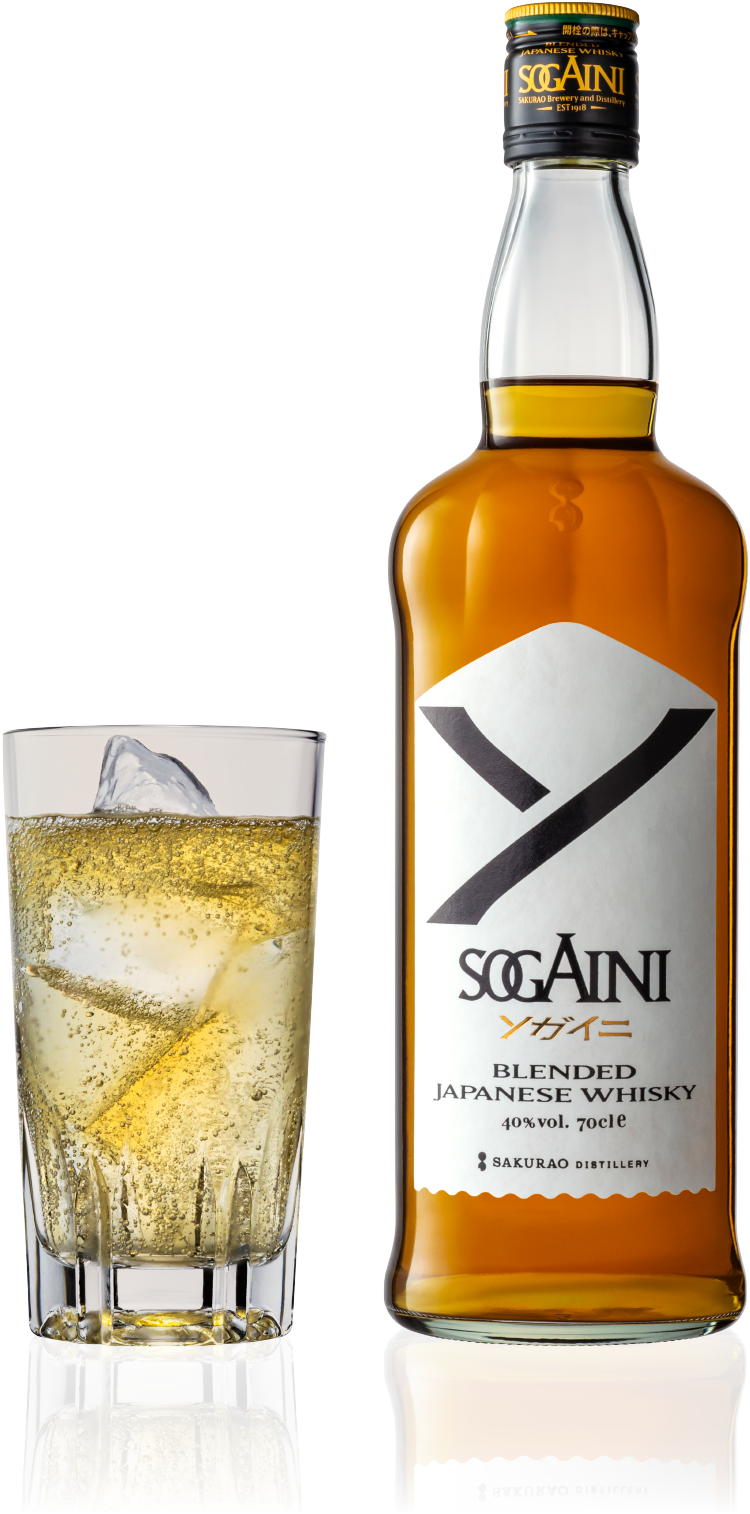 ブレンデッドジャパニーズウイスキー「SOGAINI」