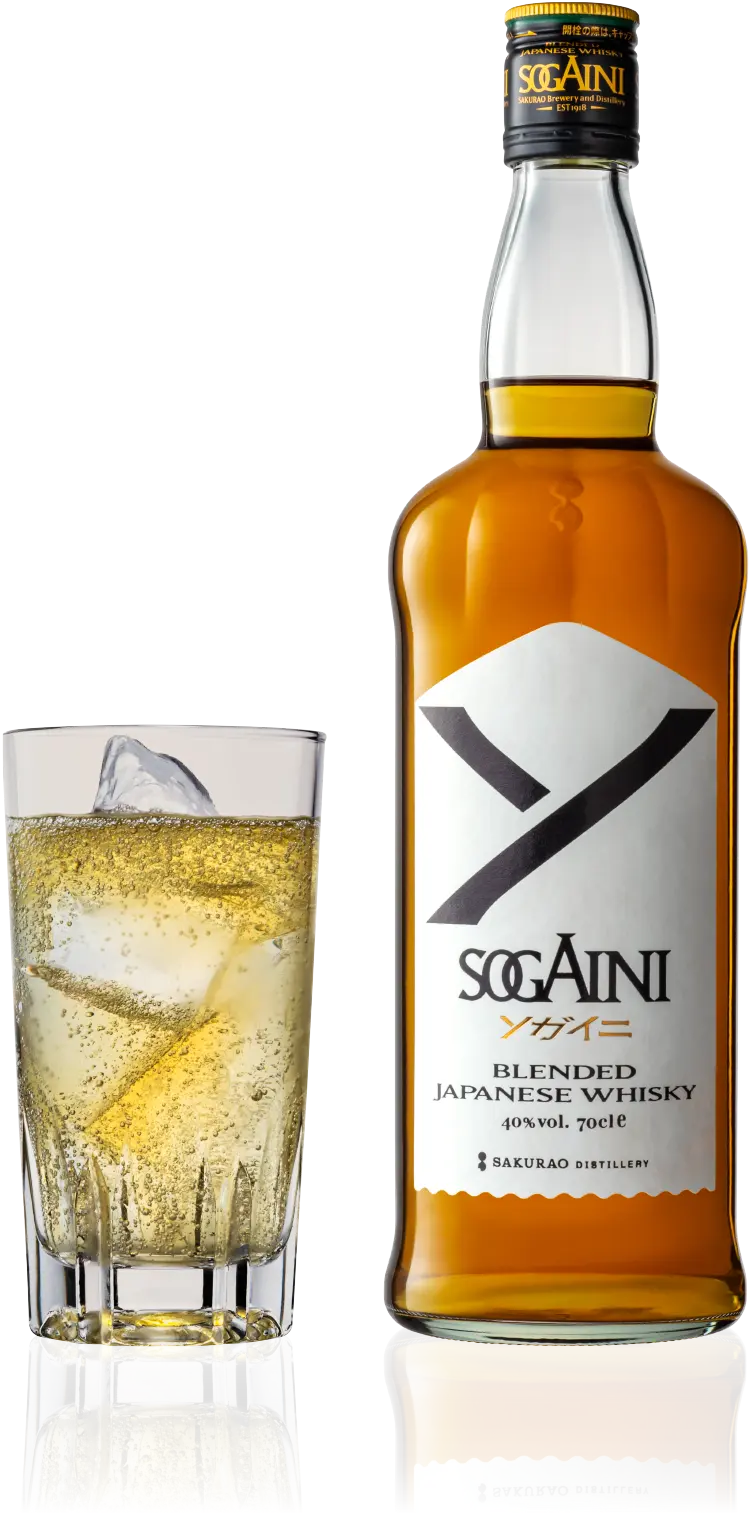ブレンデッドジャパニーズウイスキー「SOGAINI」